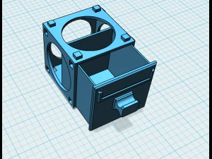 radio component storage system 3D Print Model