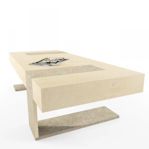 stolik kawowy Model 3D .c4d .max .obj .3ds .fbx .stl .blend 