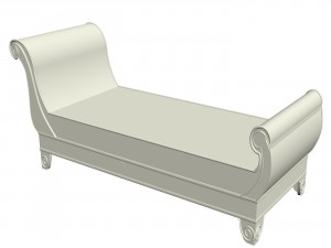 couch Modelo de Impressão 3D