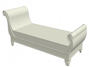 couch 3D Print Model