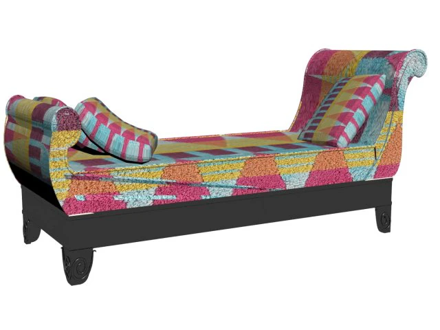 couch 3D Model .c4d .max .obj .3ds .fbx .stl .blend 