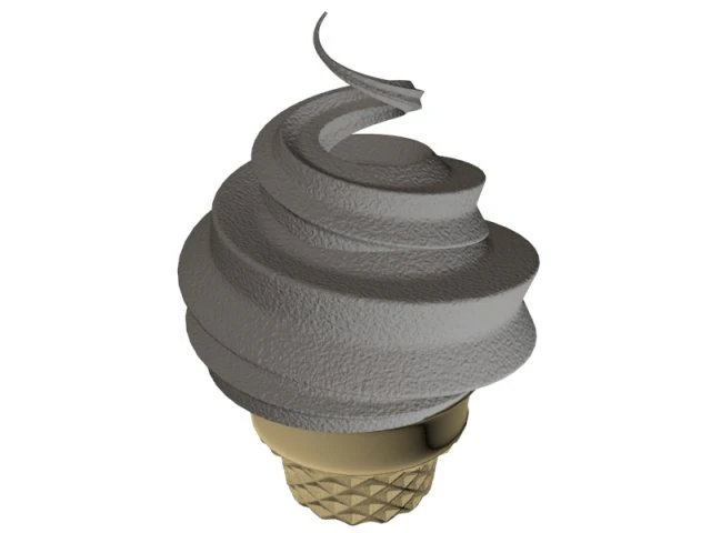 mini ice cream 3D Print Model .c4d .max .obj .3ds .fbx .stl .blend 