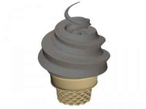 mini ice cream Modelo de Impressão 3D