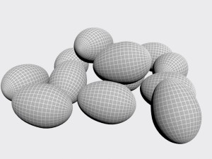 quail egg 3D Model