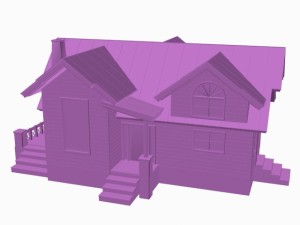 house 3D 프린트 모델