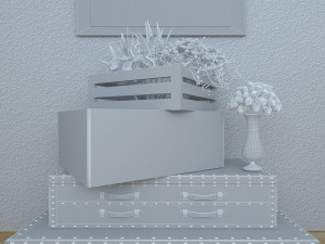 luggage 3D 모델