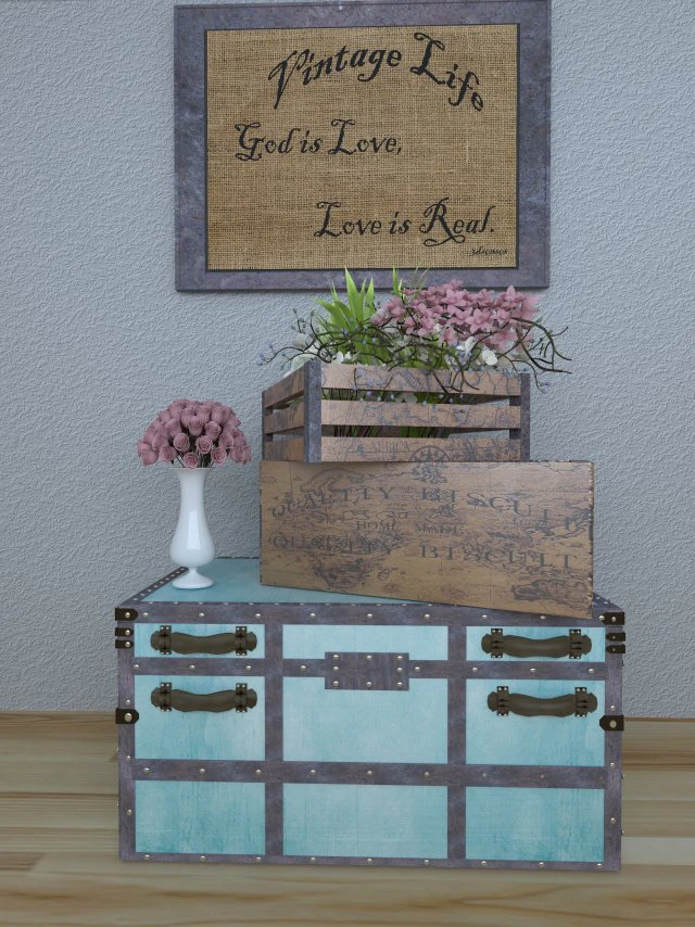 luggage 2 3D Model .c4d .max .obj .3ds .fbx .stl .blend 