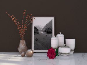 decoration flower 3D 모델
