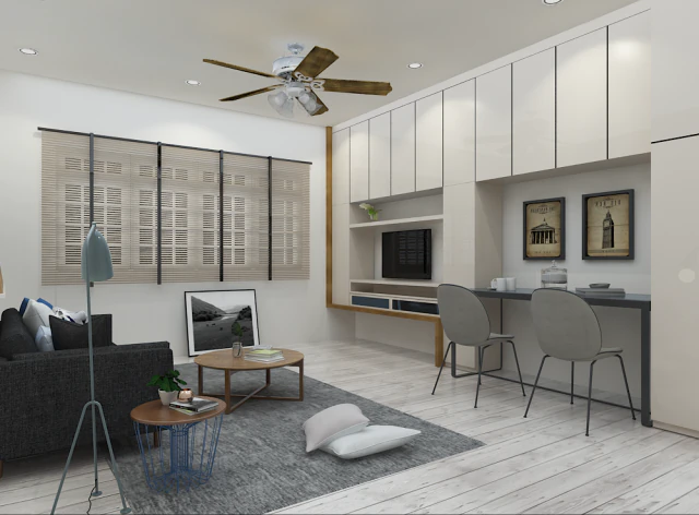 living 3D Model .c4d .max .obj .3ds .fbx .stl .blend