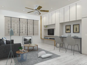 living 3D Model