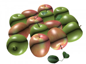 apples Modelo 3D