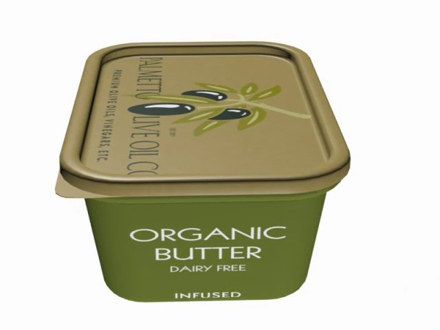 butter box 3D Model .c4d .max .obj .3ds .fbx .stl .blend 