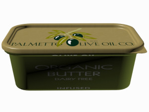 butter box 3Dモデル