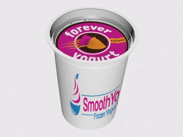 yogurt Modello 3D .c4d .max .obj .3ds .fbx .stl .blend 