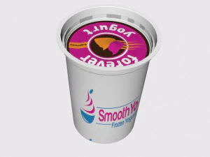 yogurt Modello 3D