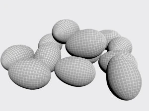 quail egg 3D Model