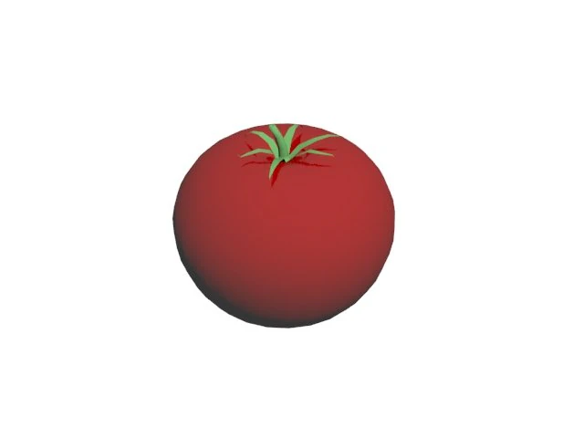 tomato 3D Print Model .c4d .max .obj .3ds .fbx .stl .blend 