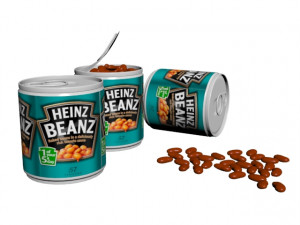red bean tin Modelo 3D