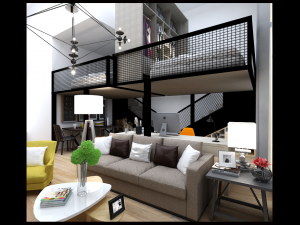 condo living Modelo 3D