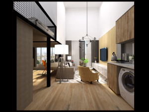 condo living 3D Model