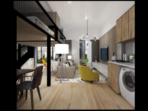 condo living 3D Model