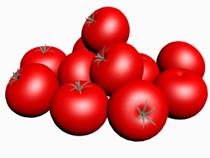 tomato 3D मॉडल