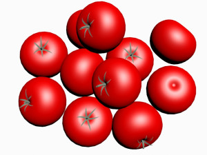 tomato 3D मॉडल