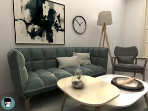 living 3D Model