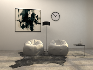 living sofa 3D 모델