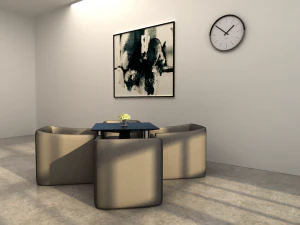 hotel sofa 3D Model