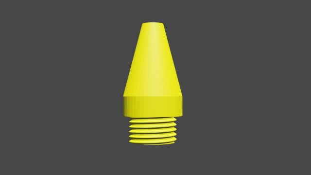 toilet water nozzle 3D Print Model .c4d .max .obj .3ds .fbx .stl .blend 