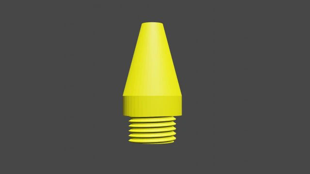 toilet water nozzle 3D Print Model .c4d .max .obj .3ds .fbx .stl .blend