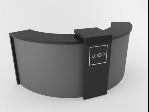 receptionist table 3D Model