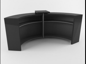 receptionist table 3D मॉडल