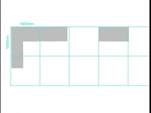 two reseption desks 3D 모델