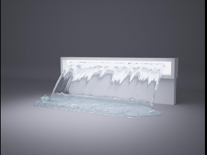 fountain real flow 3D Model