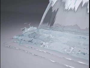 fountain real flow 3D Model