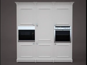 white kitchen 3D Model