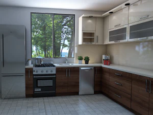 kitchen 1 3D Model