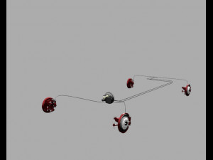 anti-lockbrakingsystem Model 3D