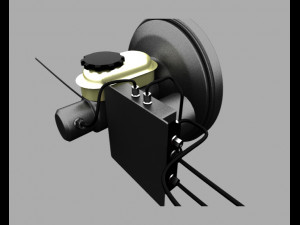 anti-lockbrakingsystem Model 3D