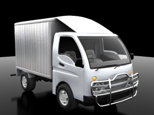 mini truck Model 3D