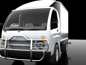mini truck Model 3D