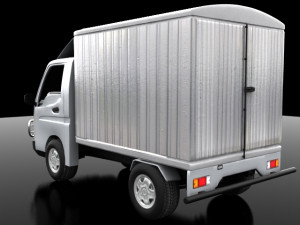 mini truck Model 3D