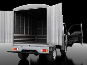 mini truck Model 3D