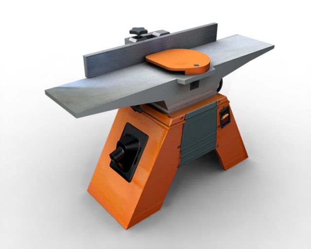 surface-planer-machine 3D Модель .c4d .max .obj .3ds .fbx .stl .blend 