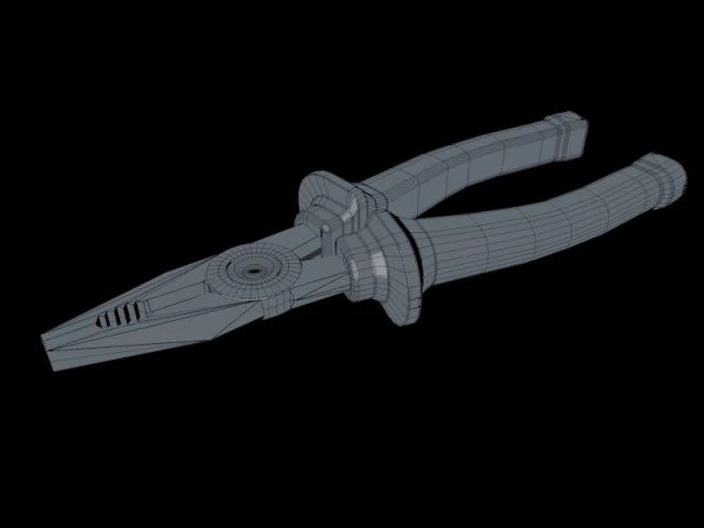 pliers 3D Model .c4d .max .obj .3ds .fbx .stl .blend 