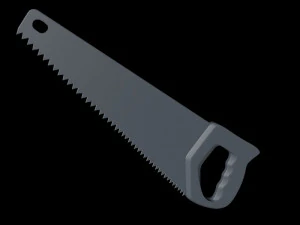 saw 3D Model