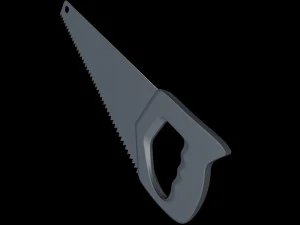 saw 3D Model