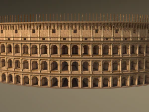 roman colosseum reconstruction 3D Model